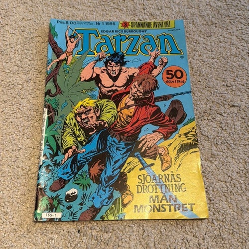 Tarzan av Edgar Rice Burroughs, Nr 1 1986