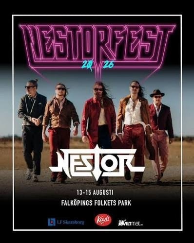 Nestorfest 13-15 Augusti 3 st 3dagars entré samt husvagn/husbilsplats
