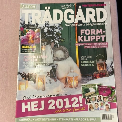 Allt om Trädgård, 2012