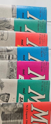 Stort samlarparti 23 st MC-Nytt 1960 och 1961