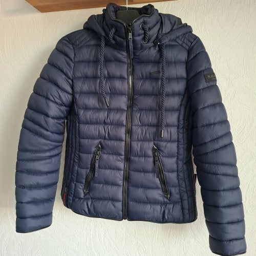 Navahoo marinblå jacka, storlek M