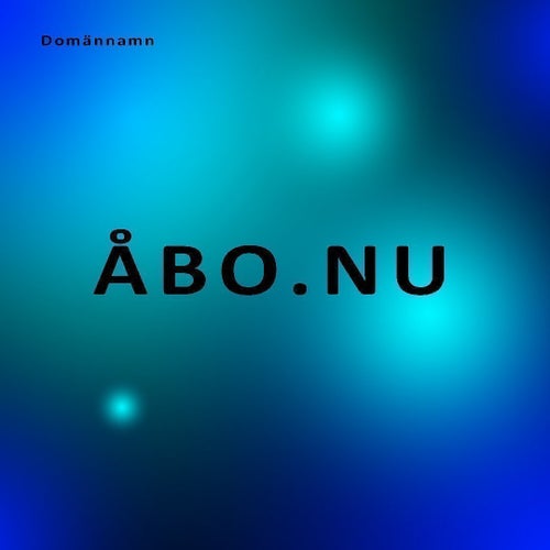 Domännamn ÅBO.NU