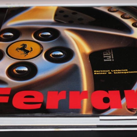 Inbunden bok: Ferrari - Lehbrink & Schlegelmilch (1995)
