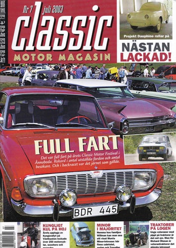 Classic 2003-7 Morris Minor.Opel Rekord 1968.Indian Scout.Eda