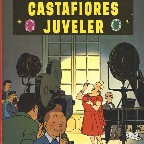 Tintin Castafiores Juveler 1988 skick fn