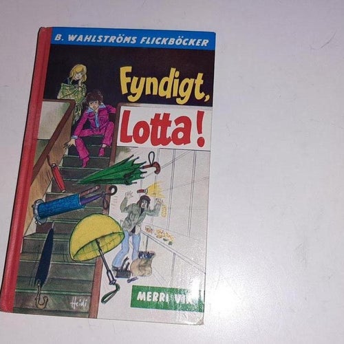 FYNDIGT LOTTA MERRI VIK TRYCKT 1974 NAMNAD ANNARS I FINT SKICK