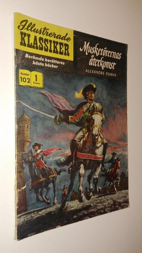 illustrerade klassiker 102 Musketörernas återkomst - Alexandre Dumas