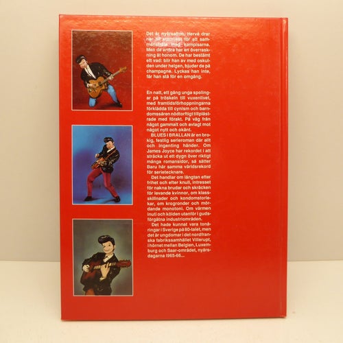 Blues i brallan av Baru Seriealbum hårdpärm 1989 - Medusa - Gott skick