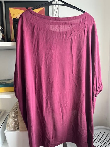 Rodebjer vinröda blus Say