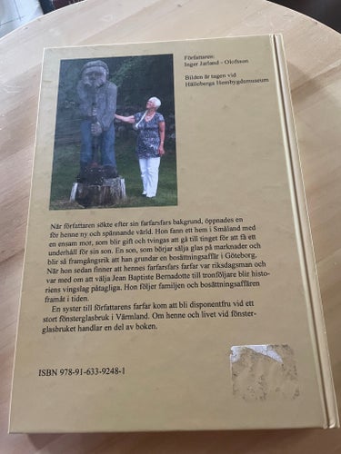 C. J. Josephson: Glashandel i generationer av Inger Jarland-Olofsson