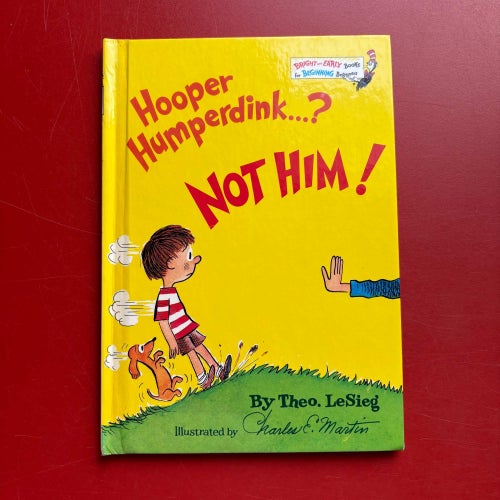 HOOPER HUMPERDINK...? NOT HIM! + TEN APPLES UP ON TOP! + IN A PEOPLE HOUSE