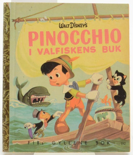 Walt Disney's Pinnochio i valfiskens buk / Collodi, Carlo