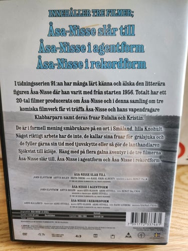 Åsa-Nisse. Box med 3 filmer