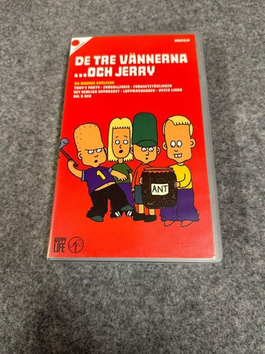 De tre vännerna … och Jerry av Magnus Carlsson - VHS