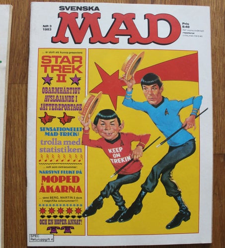 SVENSKA MAD 1983 : 3