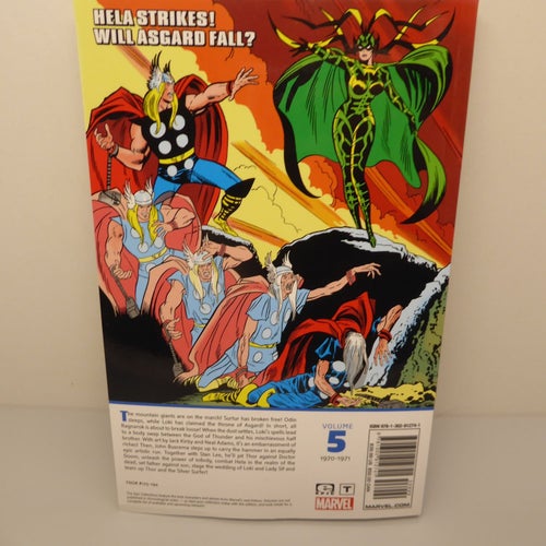 Thor Epic Collection: The Fall Of Asgard Volym 5 2018 1:a upplagan