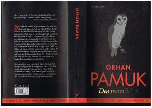 Nobelpris 2006: Orhan Pamuk - DEN SVARTA BOKEN (2006)