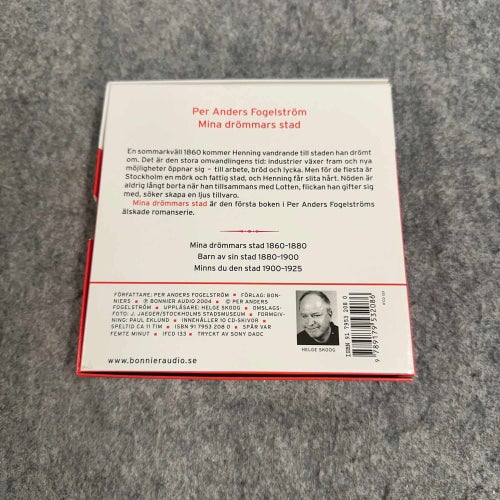 Per Anders Fogelström - Mina drömmars stad - Ljudbok på CD