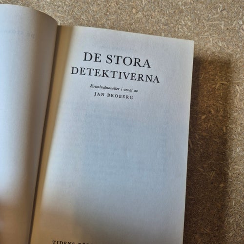 DE STORA DETEKTIVERNA av Jan Broberg