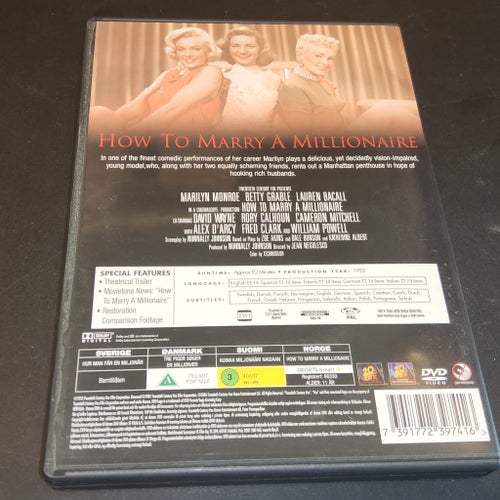 How to marry a millionaire - DVD