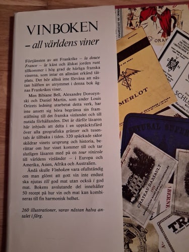 Vinboken av Louis Orizet, 1987