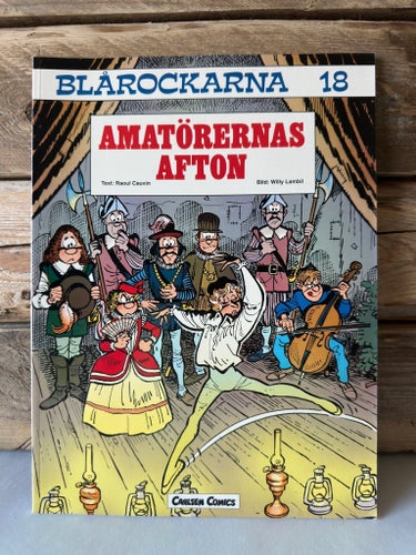 Comic - Blårockarna 18 Amatörernas Afton - 1994 - Carlsen Comics 1:a Upplagan