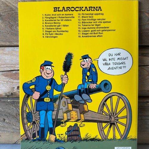 Comic - Blårockarna 18 Amatörernas Afton - 1994 - Carlsen Comics 1:a Upplagan