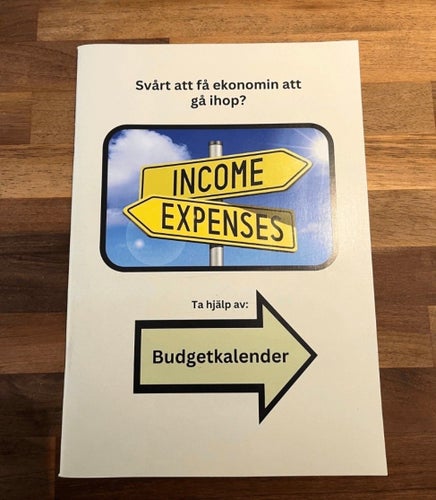 Budgetkalender – Fysisk budgetbok för bättre koll på privatekonomin