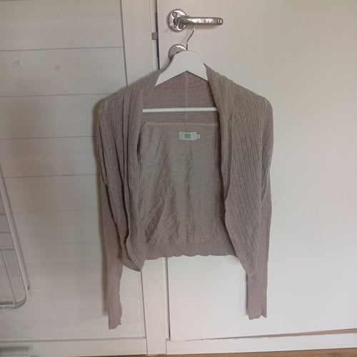 Noa Noa beige kofta, storlek XS