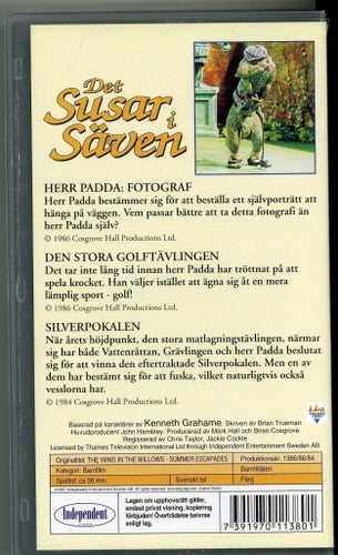 Det Susar i Säven Sommareskapader VHS