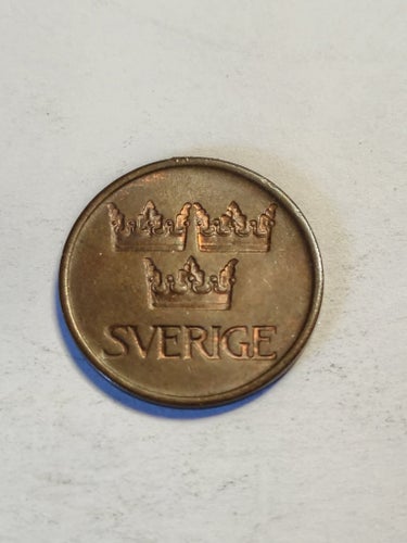Svensk 5 Öre fra 1972