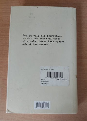 ATT SKRIVA av Stephen King, 2000