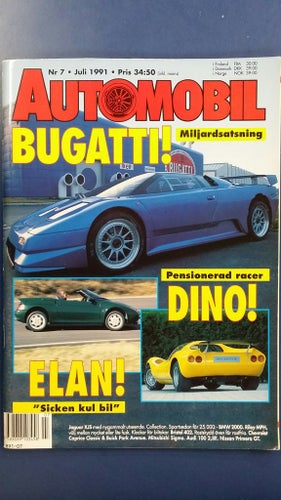 Automobil nr 7 1991: BMW 1500, 1600, 1800, 2000, Bristol 402, Chevrolet Caprice
