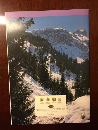 Försäljningsbroschyr Land Rover Discovery 1997