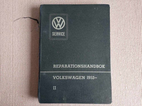 Volkswagen Reperationsbok 1953 - II från 1955