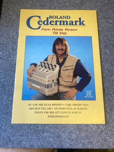 Roland Cedermark - Fem röda rosor till dig - 20 melodier -
