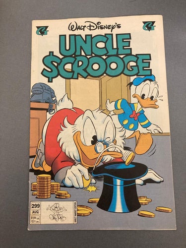 Uncle Scrooge no 299 Dell/Gold Key/Whitman Comics 1996