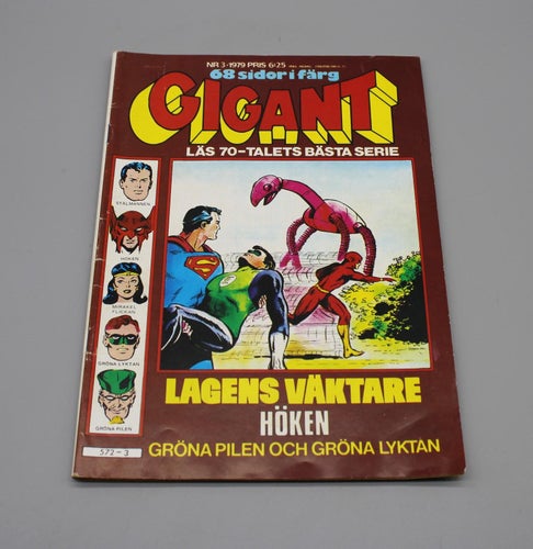 Serietidning - Gigant Nr 3 - 1979