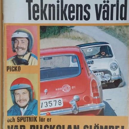 Teknikens Värld nr 23 1966: Triumph 1300, Lotus Elan, Picko, Sputnik