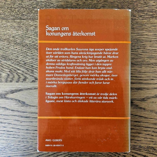 Sagan om Konungens återkomst - J.R.R. Tolkien