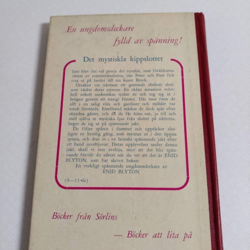 Det mystiska klippslottet av Enid Blyton (inb) 1958