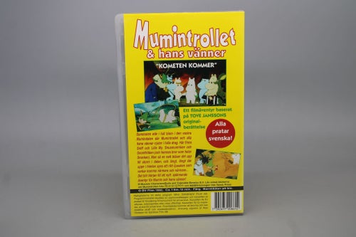 Mumintrollet och hans vänner - Kometen kommer - Svenskt tal - VHS