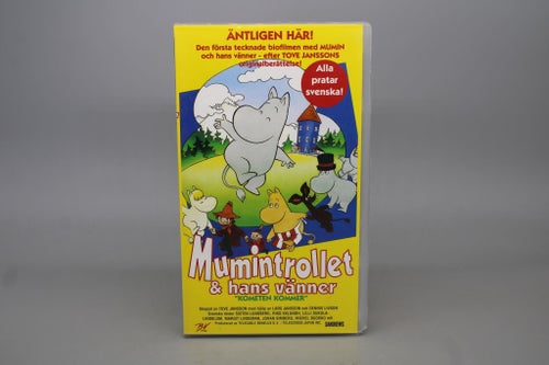 Mumintrollet och hans vänner - Kometen kommer - Svenskt tal - VHS