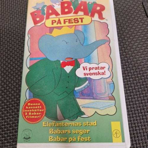 Babar på fest VHS