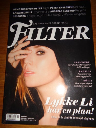 Filter nr18 2011 Lykke Li, Andreas Kleerup
