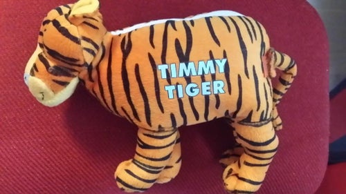bok leksaker TIMMY TIGER GoÂ´boken 2003 !