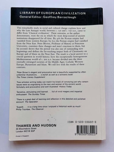 Peter Brown - The World of late antiquity (häftad) bok