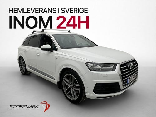 Audi Q7 50 TDI Q S Line Cockpit BOSE 360° Skinn Luftfjädring