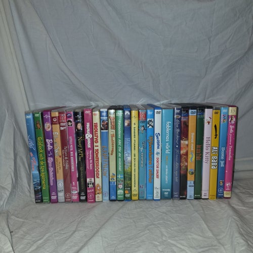 26 Barnfilmer DVD - Blandat urval