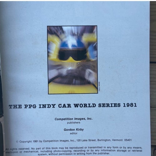 PPG Indy Car World Series - 1981